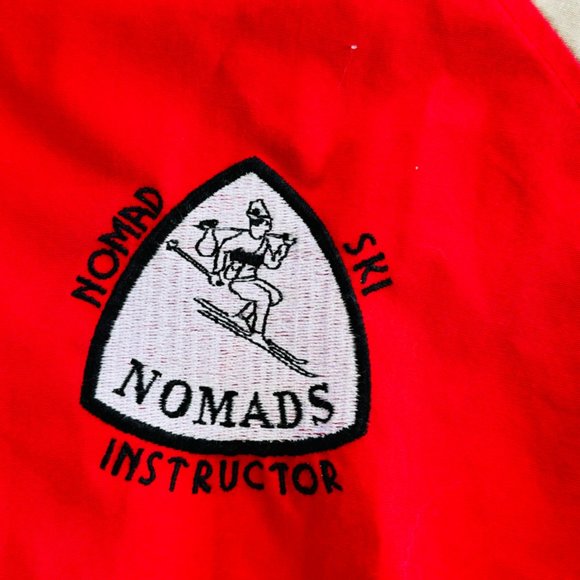 Vintage Downerwear Red 1/2 Zip Kangaroo Pocket Pullover Jacket Men's Size M - Picture 3 of 5